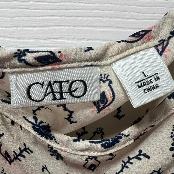 Cato Blouse Size Large - Picture 6 of 6